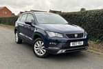 2017 SEAT Ateca Estate 1.4 EcoTSI SE 5dr in Mediterranean Blue at Listers SEAT Worcester