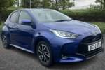 2022 Toyota Yaris Hatchback 1.5 Hybrid Design 5dr CVT in Blue at Listers Toyota Coventry