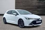 2023 Toyota Corolla Hatchback 1.8 Hybrid Excel 5dr CVT in White at Listers Toyota Grantham