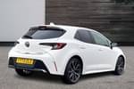 Image two of this 2023 Toyota Corolla Hatchback 1.8 Hybrid Excel 5dr CVT in White at Listers Toyota Grantham