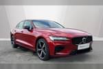 2022 Volvo S60 Saloon 2.0 T8 (455) RC PHEV Ultimate Dark 4dr AWD Auto in Fusion Red at Listers Worcester - Volvo Cars