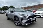 2023 Toyota RAV4 Estate 2.5 PHEV Dynamic 5dr CVT (Pan Roof) in Silver at Listers Toyota Coventry