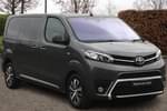 2023 Toyota Proace Medium Diesel 2.0D 180 Design Van (TSS) Auto (8 speed) in Grey at Listers Toyota Cheltenham