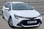 2023 Toyota Corolla Petrol 1.8 VVT-i Hybrid 140 Commercial Auto in White at Listers Toyota Bristol (North)