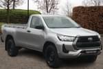 2023 Toyota Hilux Diesel Active Pick Up 2.4 D-4D in Silver at Listers Toyota Cheltenham