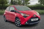 2021 Toyota Aygo Funroof Hatchback 1.0 VVT-i X-Trend TSS 5dr in Red at Listers Toyota Stratford-upon-Avon