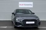 2024 Audi A3 Saloon 35 TFSI Black Edition 4dr S Tronic in Daytona grey, pearl effect at Coventry Audi