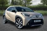 2023 Toyota Aygo X Hatchback 1.0 VVT-i Exclusive 5dr in Beige at Listers Toyota Stratford-upon-Avon