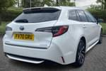 Image two of this 2020 Toyota Corolla Touring Sport 2.0 VVT-i Hybrid Design 5dr CVT in White at Listers Toyota Grantham