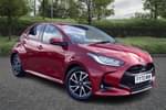 2020 Toyota Yaris Hatchback 1.5 Hybrid Design 5dr CVT in Red at Listers Toyota Lincoln