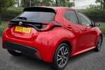 Image two of this 2022 Toyota Yaris Hatchback 1.5 Hybrid Design 5dr CVT in Red at Listers Toyota Lincoln