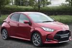 2021 Toyota Yaris Hatchback 1.5 Hybrid Excel 5dr CVT (Panoramic Roof) in Red at Listers Toyota Cheltenham