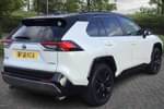 Image two of this 2021 Toyota RAV4 Estate 2.5 VVT-i Hybrid Dynamic 5dr CVT 2WD in White at Listers Toyota Coventry
