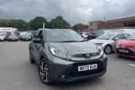 2023 Toyota Aygo X Hatchback 1.0 VVT-i Edge 5dr Auto in Cardamom Green at Listers Toyota Coventry