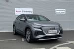 2024 Audi Q4 e-tron Sportback 250kW 55 Quattro 82kWh Sport 5dr Auto (Leather) in Typhoon grey, metallic at Coventry Audi
