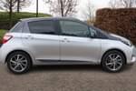 Image two of this 2020 Toyota Yaris Hatchback 1.5 VVT-i Y20 5dr (Bi-tone) in Silver at Listers Toyota Cheltenham