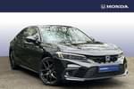 2022 Honda Civic Hatchback 2.0 eHEV Advance 5dr CVT in Crystal Black at Listers Honda Northampton