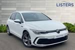 2024 Volkswagen Golf Hatchback 1.5 eTSI 150 R-Line 5dr DSG in Pure White at Listers Volkswagen Coventry