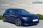 2024 Volkswagen Golf Hatchback 1.5 eTSI 150 R-Line 5dr DSG in Atlantic Blue at Listers Volkswagen Stratford-upon-Avon