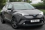 2019 Toyota C-HR Hatchback 1.8 Hybrid Excel 5dr CVT (Leather) in Grey at Listers Toyota Nuneaton