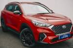 2020 Hyundai Tucson Diesel Estate 1.6 CRDi 48V MHD 136 N Line 5dr 2WD DCT in Pearl - Sunset red at Listers U Solihull