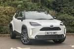 2023 Toyota Yaris Cross Estate 1.5 Hybrid GR Sport 5dr CVT in Pearl White at Listers Toyota Coventry