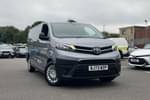 2023 Toyota Proace Long Diesel 2.0D 140 Icon Van in Silver Shadow at Listers Toyota Coventry