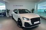 2024 Audi Q2 Estate 30 TFSI Black Edition 5dr in Glacier white, metallic at Birmingham Audi