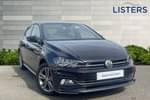 2020 Volkswagen Polo Hatchback 1.0 TSI 115 R-Line 5dr in Deep black at Listers Volkswagen Coventry