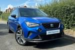 2021 SEAT Arona Hatchback 1.5 TSI 150 FR Sport 5dr DSG in Saphire Blue at Listers SEAT Worcester