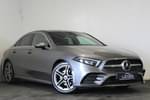2019 Mercedes-Benz A Class Diesel Saloon A180d AMG Line 4dr Auto in Metallic - Mountain grey at Listers U Stratford-upon-Avon