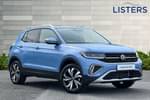 2024 Volkswagen T-Cross Estate 1.0 TSI 115 Style 5dr in Clear Blue Metallic at Listers Volkswagen Worcester
