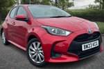 2023 Toyota Yaris Hatchback 1.5 Hybrid Icon 5dr CVT in Red at Listers Toyota Coventry