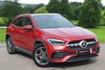 2021 Mercedes-Benz GLA Hatchback Special Editions 250e Exclusive Edition Premium Plus 5dr Auto in designo patagonia red metallic at Mercedes-Benz of Grimsby
