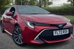 2022 Toyota Corolla Touring Sport 1.8 VVT-i Hybrid Excel 5dr CVT in Red at Listers Toyota Coventry
