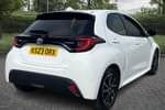 Image two of this 2023 Toyota Yaris Hatchback 1.5 Hybrid Design 5dr CVT in White at Listers Toyota Coventry
