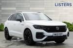 2021 Volkswagen Touareg Diesel Estate 3.0 V6 TDI 4Motion Black Edition 5dr Tip Auto in Pure White at Listers Volkswagen Nuneaton