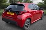 Image two of this 2022 Toyota Yaris Hatchback 1.5 Hybrid Design 5dr CVT in Red at Listers Toyota Boston