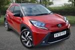 2023 Toyota Aygo X Hatchback 1.0 VVT-i Edge 5dr (Parking) in Red at Listers Toyota Boston