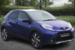 2022 Toyota Aygo X Hatchback 1.0 VVT-i Exclusive 5dr in Blue at Listers Toyota Cheltenham