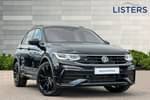 2024 Volkswagen Tiguan Diesel Estate 2.0 TDI 200 4Motion Black Edition 5dr DSG in Deep black at Listers Volkswagen Loughborough