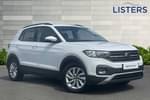 2023 Volkswagen T-Cross Estate Special Edition 1.0 TSI 110 SE Edition 5dr in Pure white at Listers Volkswagen Stratford-upon-Avon