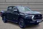 2021 Toyota Hilux Diesel Invincible D/Cab Pick Up 2.4 D-4D Auto in Black at Listers Toyota Bristol (South)