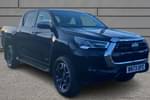 2023 Toyota Hilux Diesel Invincible D/Cab Pick Up 2.4 D-4D in Black at Listers Toyota Bristol (South)