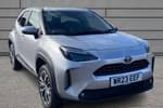2023 Toyota Yaris Cross Estate 1.5 Hybrid Excel AWD 5dr CVT in Silver at Listers Toyota Bristol (South)