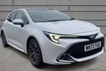 2023 Toyota Corolla Hatchback 1.8 Hybrid Design 5dr CVT (Panoramic Roof) in White at Listers Toyota Bristol (South)