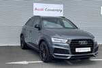 2018 Audi Q3 Estate Special Editions 1.4T FSI Black Edition 5dr in Daytona Grey Pearlescent at Coventry Audi