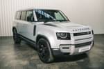 2021 Land Rover Defender Diesel Estate 3.0 D300 HSE 110 5dr Auto in Hakuba Silver at Listers Land Rover Solihull