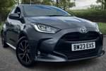 2023 Toyota Yaris Hatchback 1.5 Hybrid Design 5dr CVT in Grey at Listers Toyota Coventry