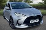 2022 Toyota Yaris Hatchback 1.5 Hybrid Design 5dr CVT in Silver at Listers Toyota Coventry